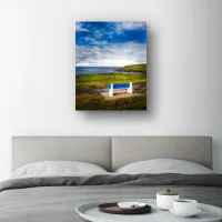 Bench on Kilkee Bay, County Clare – Image 6