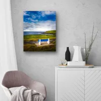Bench on Kilkee Bay, County Clare – Image 10