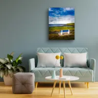 Bench on Kilkee Bay, County Clare – Image 9