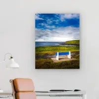 Bench on Kilkee Bay, County Clare – Image 7