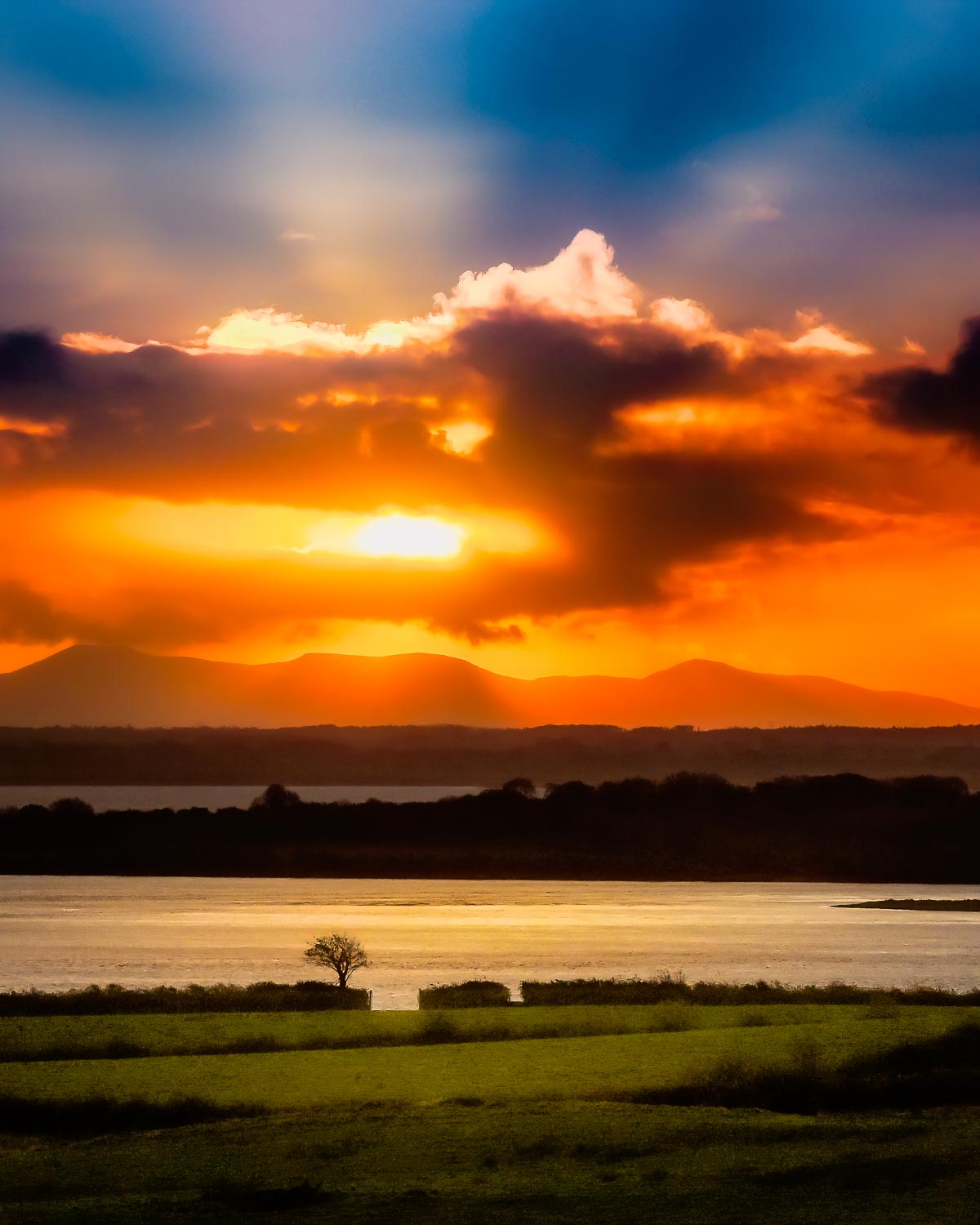 Stormy Sunrise Over Ireland's Shannon Estuary – Image 2