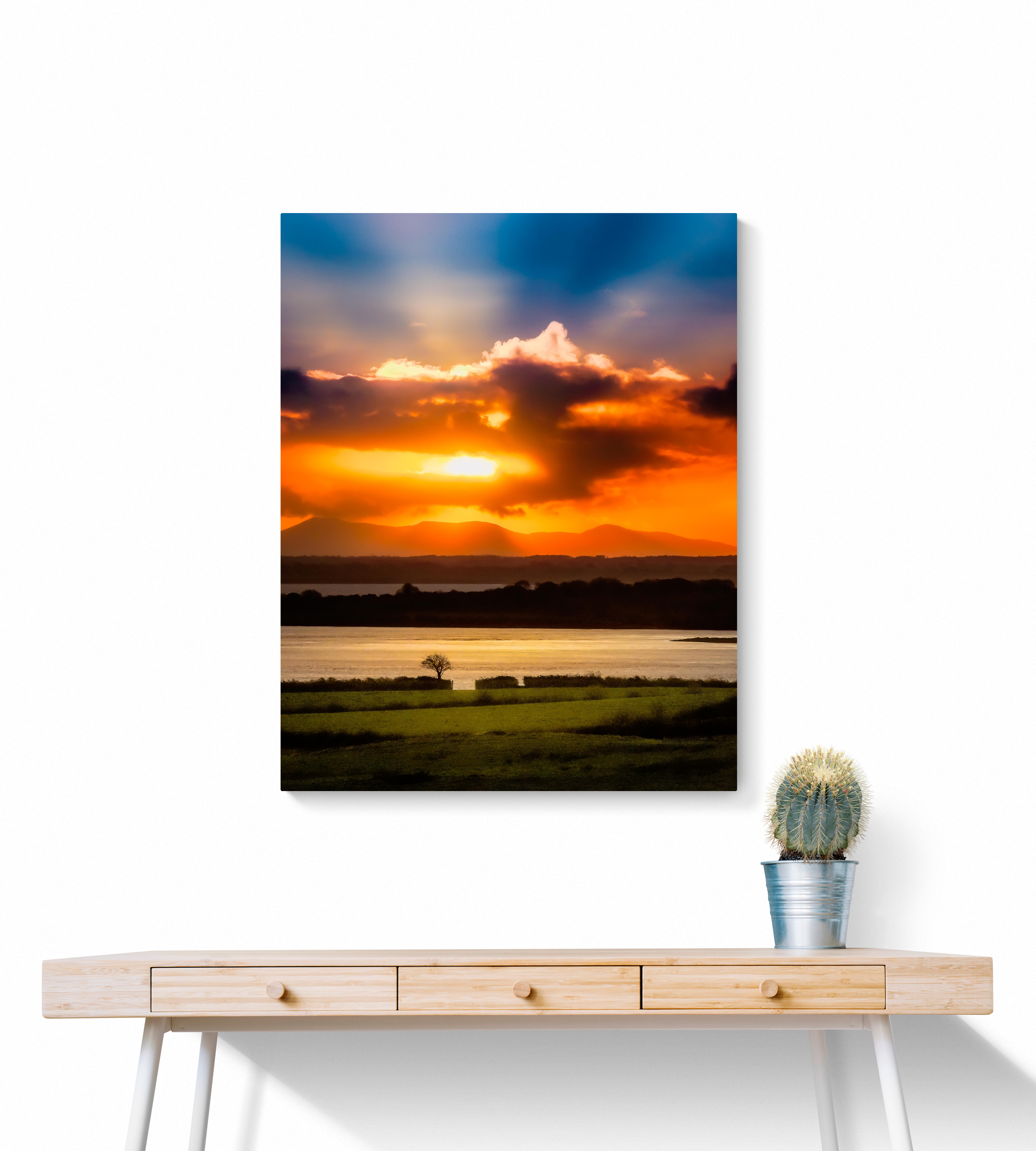 Stormy Sunrise Over Ireland's Shannon Estuary – Image 8