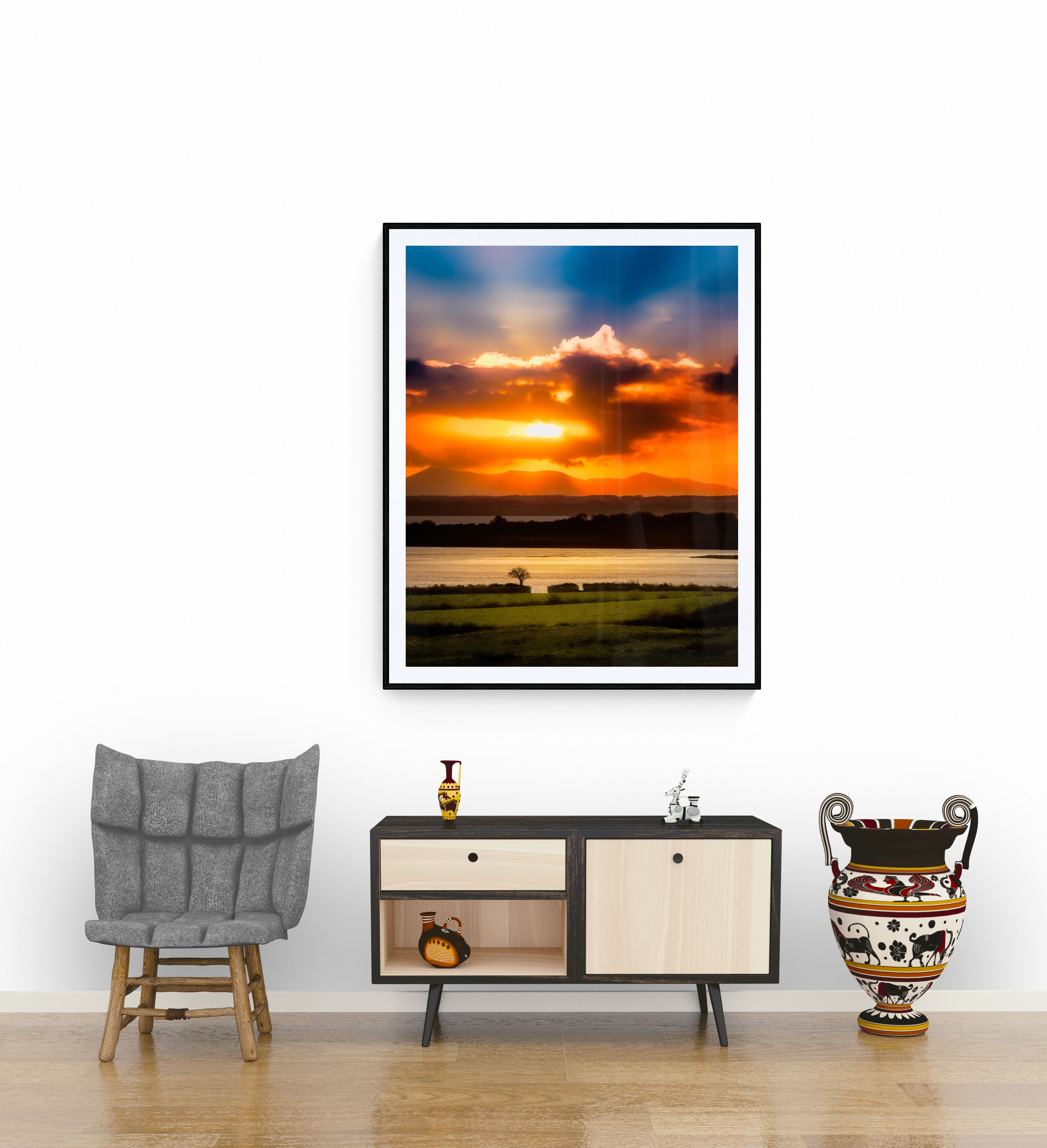 Stormy Sunrise Over Ireland's Shannon Estuary – Image 10
