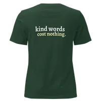 Women's "Kind Words Cost Nothing" Tee – Image 5