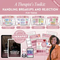 Handling Breakup and Rejection For Teens Workbook – Image 1