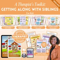 Getting Along With Siblings Kid's Workbook – Image 1