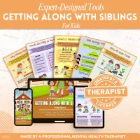 Getting Along With Siblings Kid's Workbook – Image 10