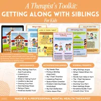Getting Along With Siblings Kid's Workbook – Image 3