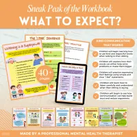 Getting Along With Siblings Kid's Workbook – Image 5