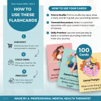 100 Journal Prompt Cards – Image 3