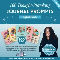 100 Journal Prompt Cards – Image 1