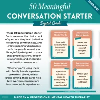 50 Conversation Starter Cards – Image 4