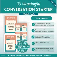 50 Conversation Starter Cards – Image 5