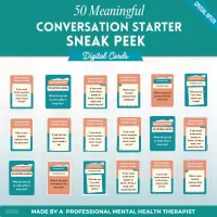 50 Conversation Starter Cards – Image 7