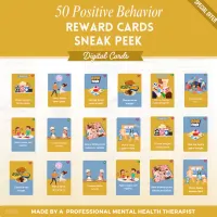 50 Positive Behavior Reward Cards for Kids – Image 7