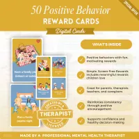 50 Positive Behavior Reward Cards for Kids – Image 5