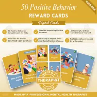 50 Positive Behavior Reward Cards for Kids – Image 8