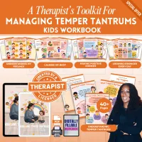Managing Temper Tantrums Kid's Workbook – Image 1