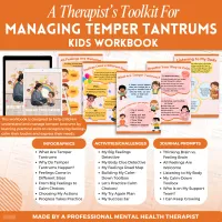 Managing Temper Tantrums Kid's Workbook – Image 3
