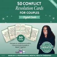 50 Conflict Resolution for Couples FlashCards – Image 1
