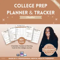 My College Prep Planner and Tracker – Image 1