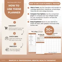 My College Prep Planner and Tracker – Image 2