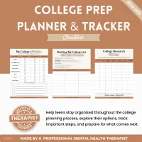 My College Prep Planner and Tracker – Image 3