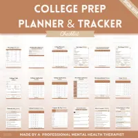 My College Prep Planner and Tracker – Image 7