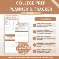 My College Prep Planner and Tracker – Image 6