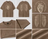 The Vital Tee – M, Coffee