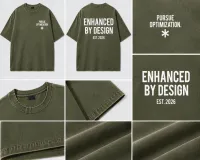 The Optimization Tee – S, Army Green