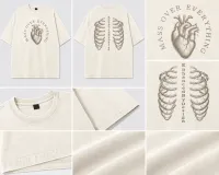 The Vital Tee – XXL, Apricot