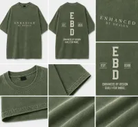 The Ascension Tee – S, Army Green