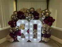4ft Light Up Numbers & Letters – Image 1