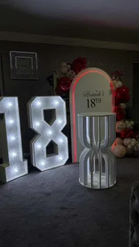 4ft Light Up Numbers & Letters – Image 2