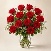 TEST – Classic 12 Red Roses | PRUEBA – 12 Rosas Rojas Clásicas – Image 1