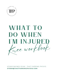 Knee Injury Urgent First Aid – Image 2