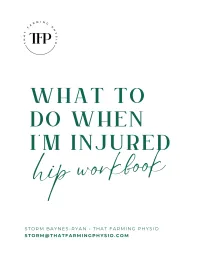 Hip Pain First Aid – Image 2