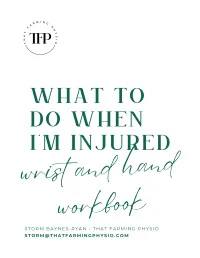 Wrist & Hand Urgent Injury First Aid – Image 2