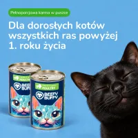 BEEFY BUFFY Kawałki w sosie | Drób | dla dorosłych kotów | 415 g – Image 7