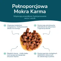 BEEFY BUFFY Zestaw Kawałki w sosie | Indyk | dla dorosłych kotów | 85 g – Image 9