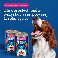 BEEFY BUFFY Kawałki w sosie z wołowiną | dla dorosłych psów | 415 g – Image 7