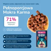 BEEFY BUFFY Kawałki w sosie z wołowiną | dla dorosłych psów | 415 g – Image 6