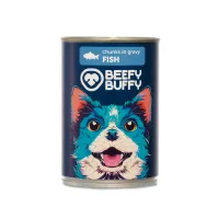 BEEFY BUFFY Zestaw Kawałki w sosie | 5 smakiw | dla dorosłych psów | 30x415g – Image 4