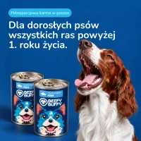 BEEFY BUFFY Zestaw Kawałki w sosie z rybą | dla dorosłych psów | 415g – Image 8