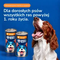 BEEFY BUFFY Kawałki w sosie z kurczakiem | dla dorosłych psów | 1240 g – Image 6