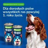 BEEFY BUFFY Kawałki w sosie z drobiem | dla dorosłych psów | 1240 g – Image 5