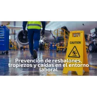 Prevención de resbalones, tropiezos y caídas en el entorno laboral – Image 1
