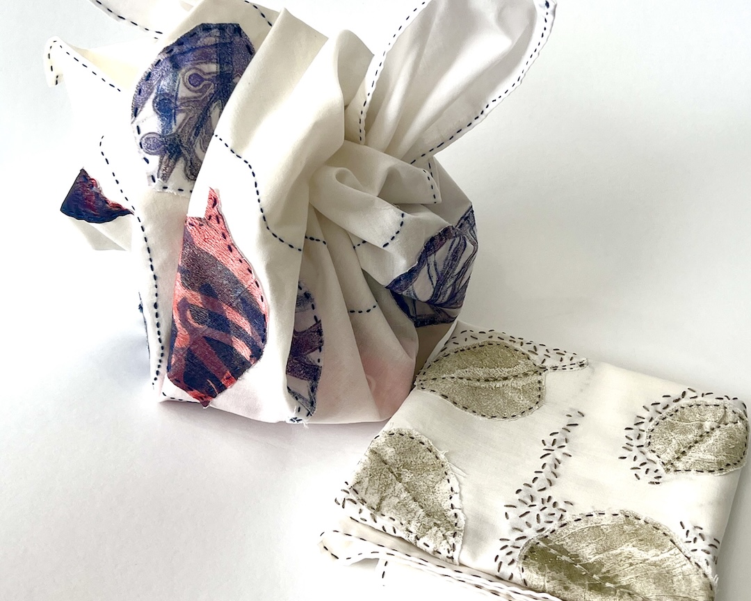 Natural Print & Stitch: Creating a Furoshiki – Image 4
