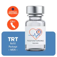 TRT CALI  Men's Refill Package 60 days (Cypionate 200mg/mL 10mL + Anastrozole 24×1mg) – Image 1